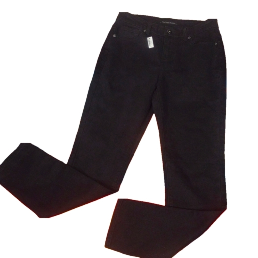 Boston proper black slim ankle jeans size 28